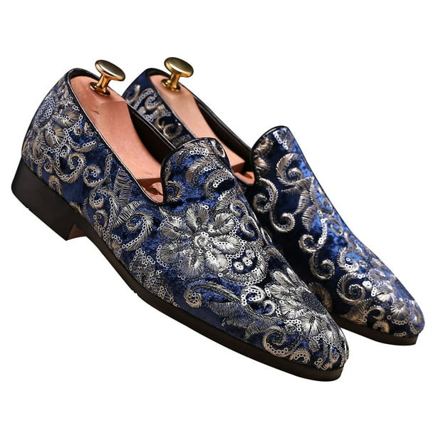 Walmart silver shop dress shoes
