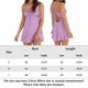 thumbnail image 3 of Vestido De Lentejuelas Con Cuello Halter Vestido de lentejuelas halter para niñas Ahueca hacia fuera Mini vestido sexy Traje diario (Púrpura L) Cgtredaw Para estrenar, 3 of 5