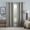 GREY, variant on Eclipse Kylie Grommet Absolute Zero Blackout 37 x 84 Panel Pair in Grey