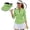 250th Anniversary Butterfly, variant on 250th Anniversary Women's Golf Shirt and Sun Visor Hat Set Moisture Wicking 3/4 Sleeve Golf Shirts Adjustable Fashion Baseball Golf Cap Suitable for Tennis Enthusiasts Quick Dry