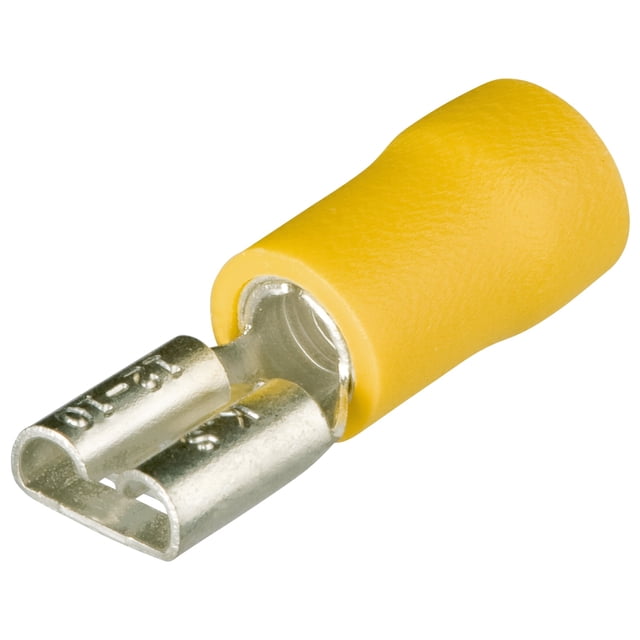 KNIPEX 97 99 022 Terminales hembra aislada 100 unidades de cada tipo