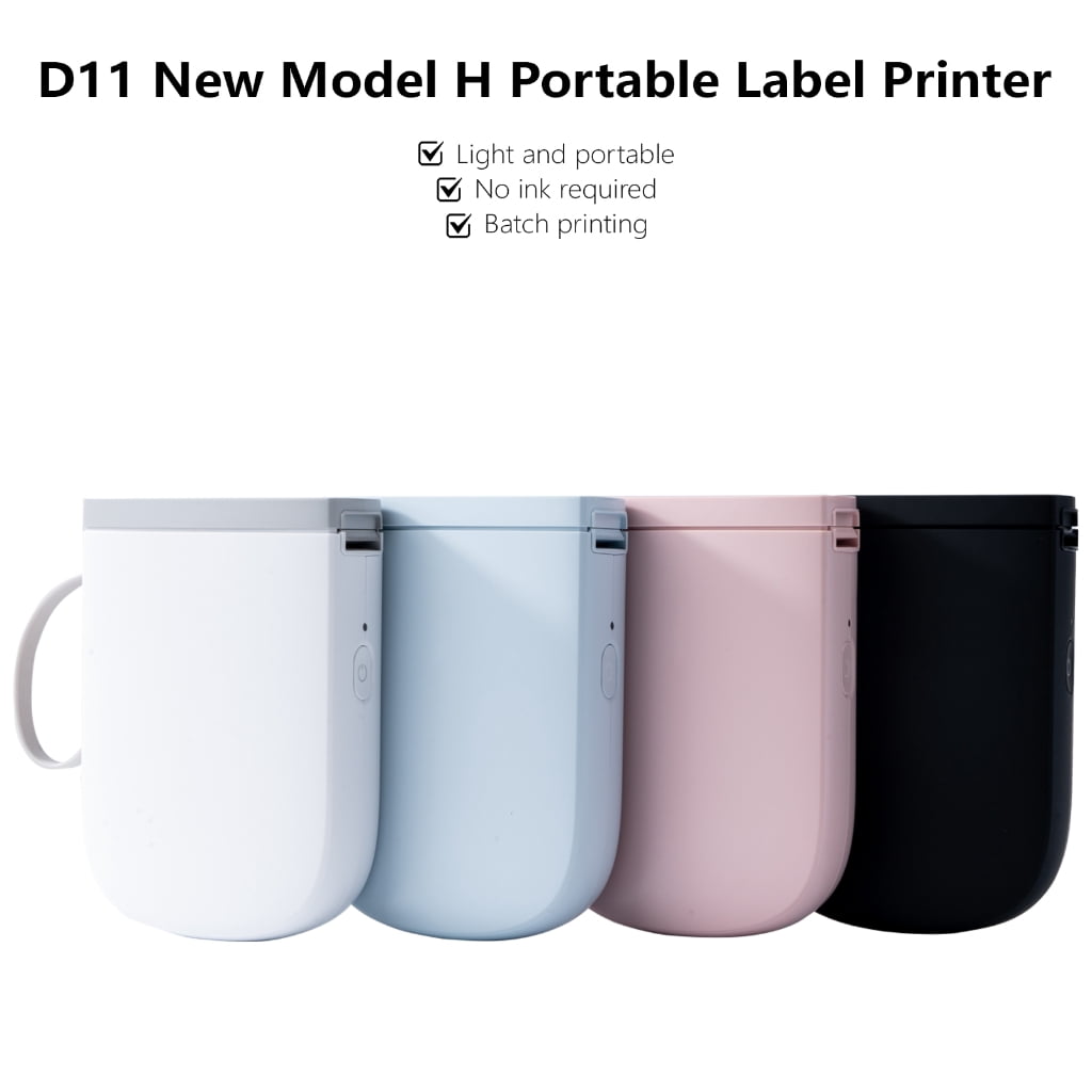 Zeiwohndc Portable Label Maker Machine With Tape D11 Thermal Label Printer