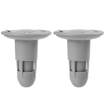 

FRCOLOR 2pcs Floor Drain Silicone Sleeve One-Way Drain Valves Sewer Cores Toilet Anti-Odor Plugs