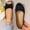 Black A, variant on Womens Peep Toe Flats Summer 2026 Slip-On Shallow Mouth Flats Lightweight Breathable Casual Versatile Driving Flats White 9