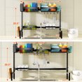 thumbnail image 3 of OKENTEN 4 Baskets over The Sink Dish Drying Rack, Extendable Large Capacity Sink Rack, Saving Space,for Most Sinks (24.8 "-35.4"), 3 of 15