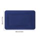 thumbnail image 3 of Alfombra de baño de espuma a rayas gruesas - Esterilla de terciopelo absorbente y suave con fondo antideslizante, lavable a máquina, 40x60cm, azul/gris/blanco, 3 of 8