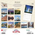 thumbnail image 2 of Boston | 2026 12x24" (Hanging) Square Wall Calendar | Plastic-Free | BrownTrout, 2 of 9