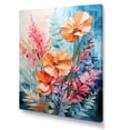 thumbnail image 2 of Designart "Multicolored Ferns composition VII" Floral & Botanical Canvas Print, 2 of 5