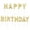 Golden, variant on Birthday Alphabet Candles Black Happy Birthday Cake Set Party Decorations