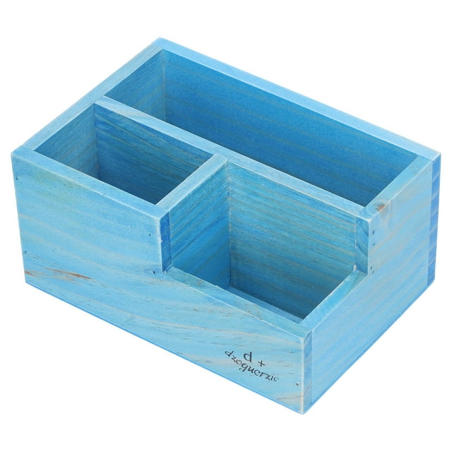Pen Holder, Long-Lasting Pencil Storage Organizer, Durable 3-Grids For Cosmetics Pens Storing Jewelry Brushes