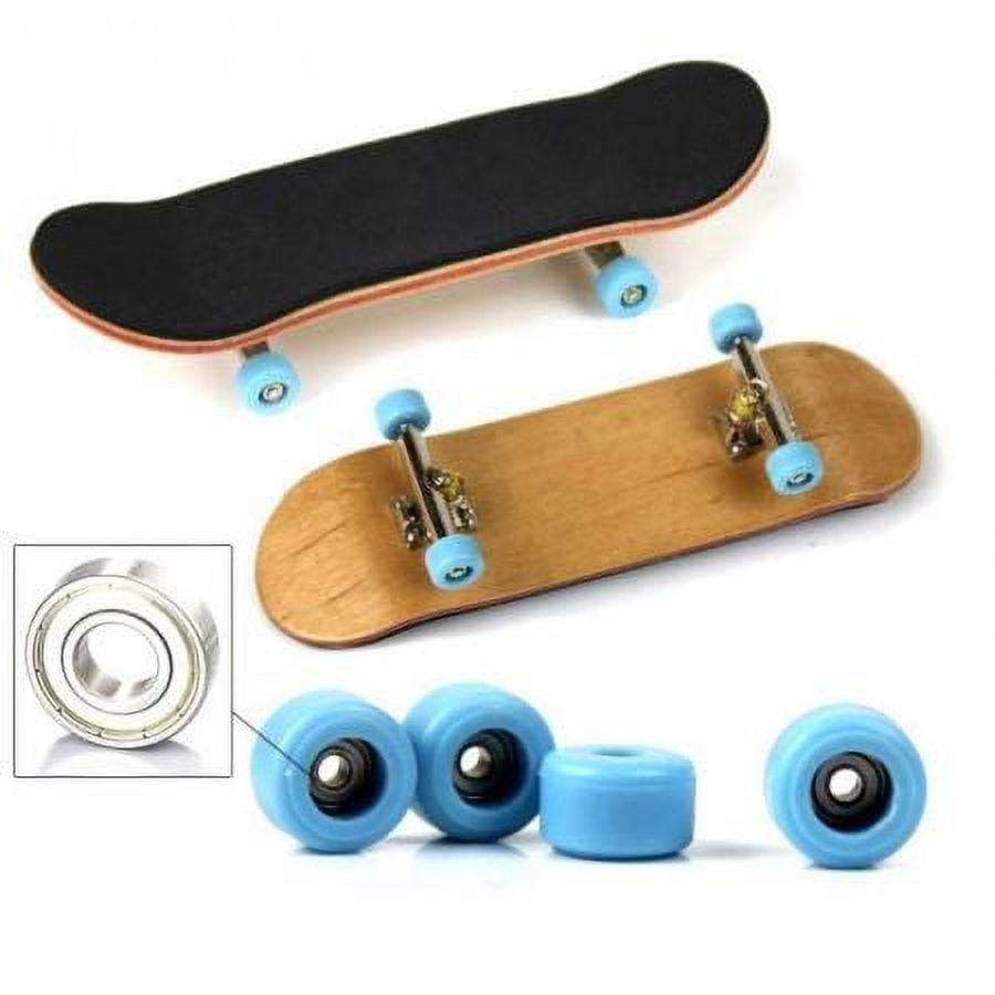 HAMMOND TOYS Finger Skate Board avec plateau en bois véritable et roues à  roulement à billes 