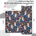 thumbnail image 5 of Beagle Dog Dog and Pioneer Flower Toddler Nap Mats for Kids Preschool,50"x20" Sleeping Mat Bag or Kids,Toddler Sleeping Bag,Toddler Nap Mat or Daycare, 5 of 6