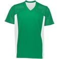 thumbnail image 1 of Chandail de Football Réversible pour Adulte, Kelly et Blanc - Grand, 1 of 1