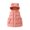 Red, variant on GYRATEDREAM Baby Boys Girls Hooded Puffer Vest Winter Lightweight Sleeveless Bear ears Zipper Up Jacket