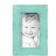 thumbnail image 2 of ArtToFrames 4x7 inch Eggshell Blue Picture Frame, Blue Wood Poster Frame (4599), 2 of 8