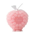 thumbnail image 2 of Rose Flower Clusters Aesthetic Scented Candle,100G Love Heart-Shape Handmade Soy Wax Aroma Decorative Candle for Table Photo Prop Valentine's Day Wedding Birthday Gift,Prefect(Pink), 2 of 3