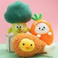 thumbnail image 1 of Children Creative Stuffed Toy Vegetable Carrot Chicken Leg Doll Ornament Gift, 1 of 8