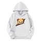 thumbnail image 3 of Sudaderas con capucha para niños y niñas, sudaderas casuales de manga larga, lindas sudaderas de gran tamaño con bolsillo de polar, chaquetas para niñas, 3 of 4