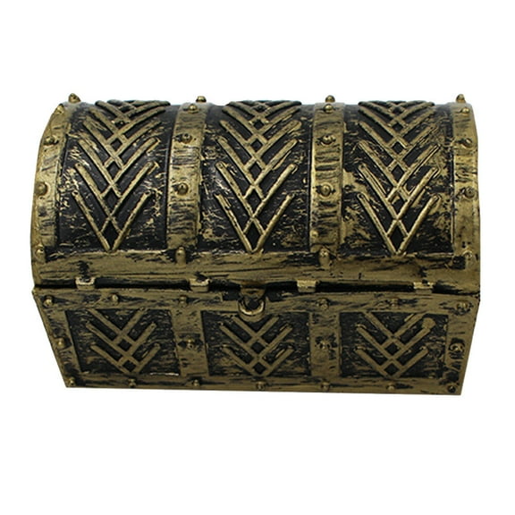 Zehuanyu  Treasure Chest for Kids Prizes Pirate Box Durable Material Storage Toddler