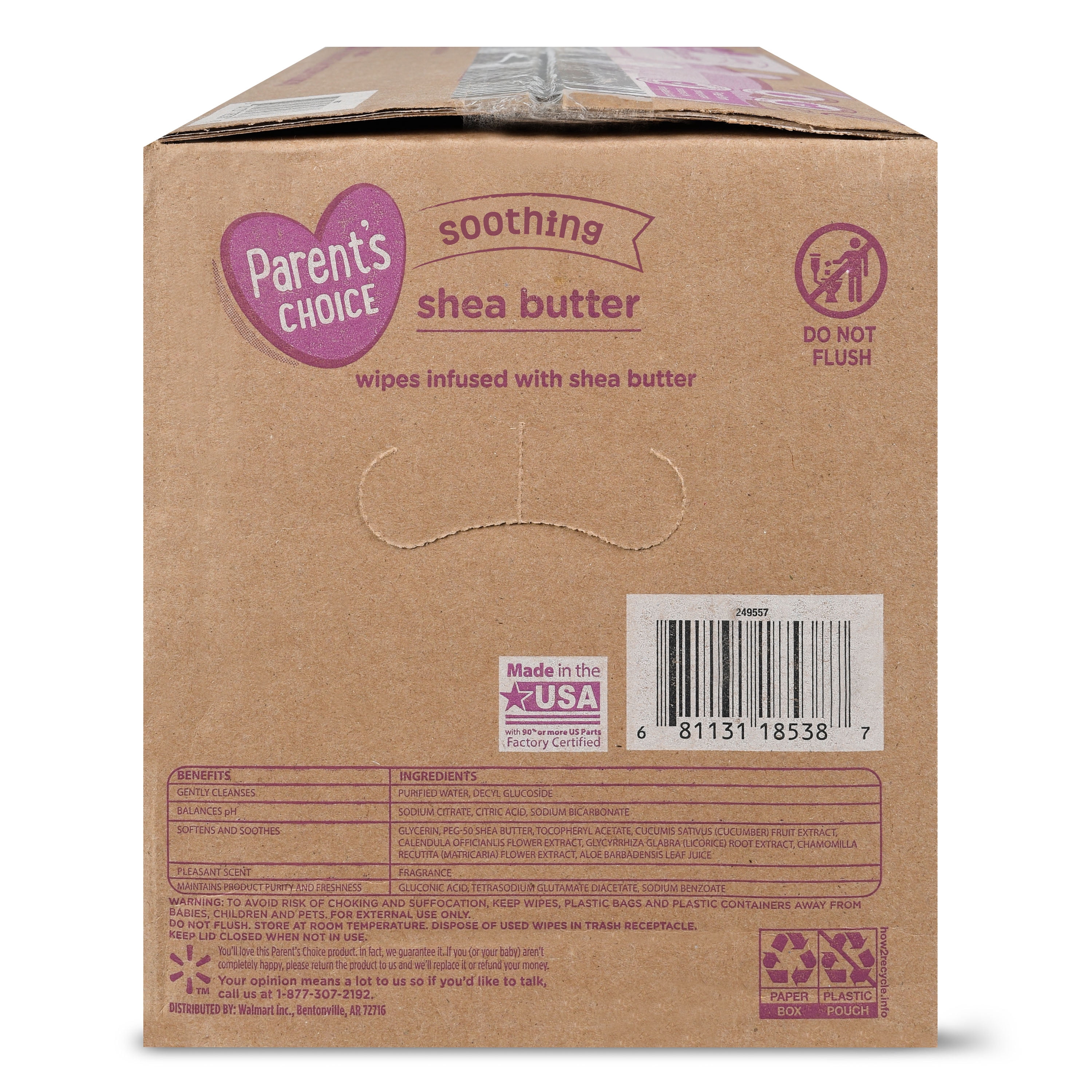 parents choice shea butter wipes reviews