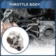 thumbnail image 2 of Cuerpo de Aceleración Unique Bargains para Audi TT Quattro 2000-2006 Reemplazo No.06A133062BD/06A133062C, 2 of 7