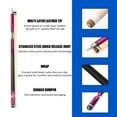 thumbnail image 3 of GSE Games & Sports Expert Set of 4 58" 2-Piece Canadian Maple Hardwood Billiard Pool Cue Sticks for Commercial, Bar and House Use (6 Colors,18-21oz Available), 3 of 9