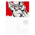 thumbnail image 1 of Brush Paper Soldier Mao Ze Quotes Postcard Set Birthday Mailing Thanks Greeting Card, 1 of 3