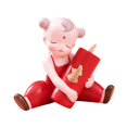 thumbnail image 1 of Mini adornos de la suerte para niños, estatua del Año Nuevo Chino, Feng Shui tradicional para la prosperidad Chico bala de cañón, 1 of 8