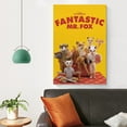 thumbnail image 4 of Fantastic Mr Fox Classic Movie Posters & Prints Poster Decorative Painting Canvas Wall Art Living Room Posters Bedroom Painting 24x36inch(60x90cm), 4 of 6