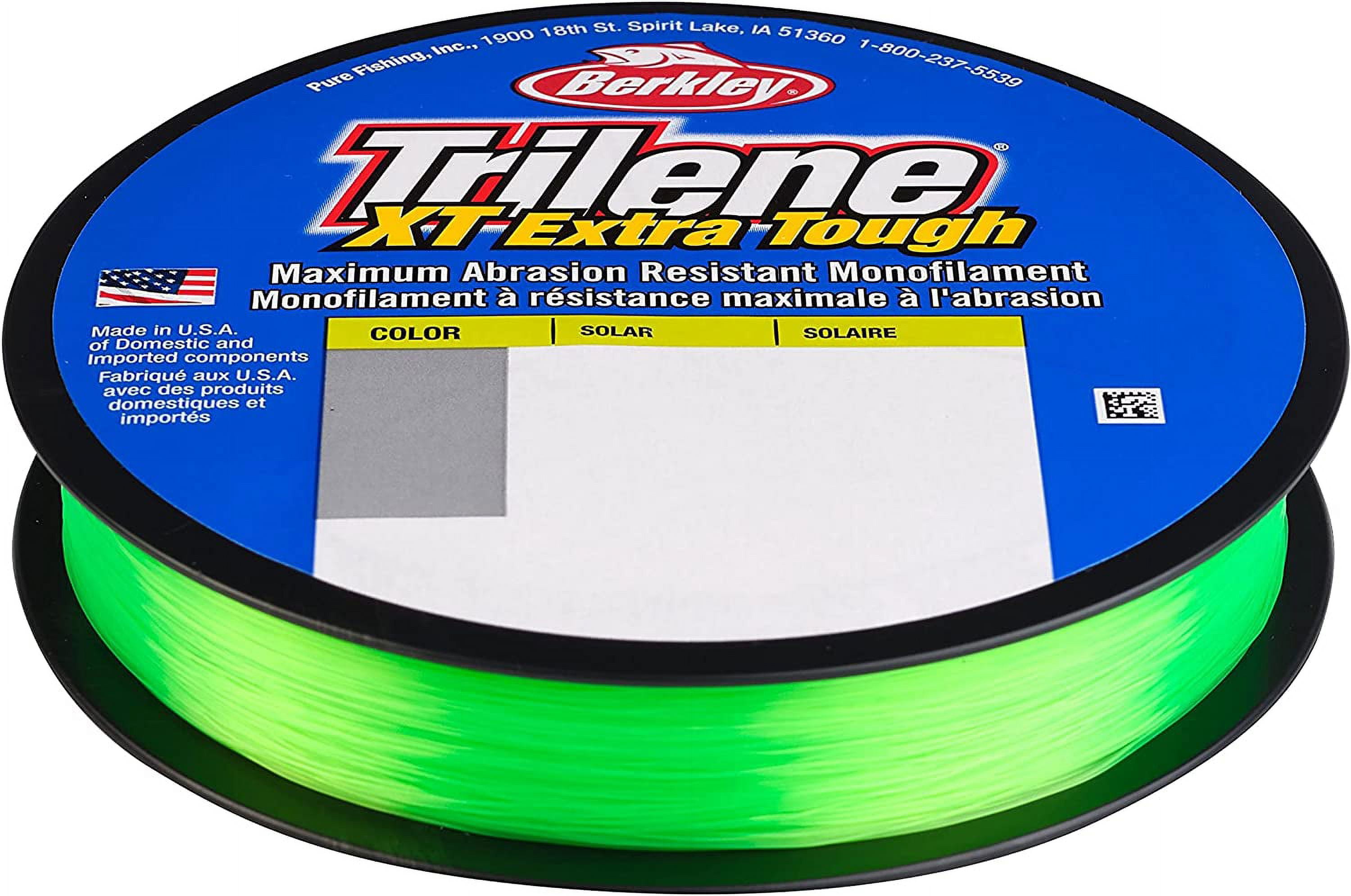 Berkley Trilene® XT®, Solar, 6lb  2.7kg Monofilament Fishing Line