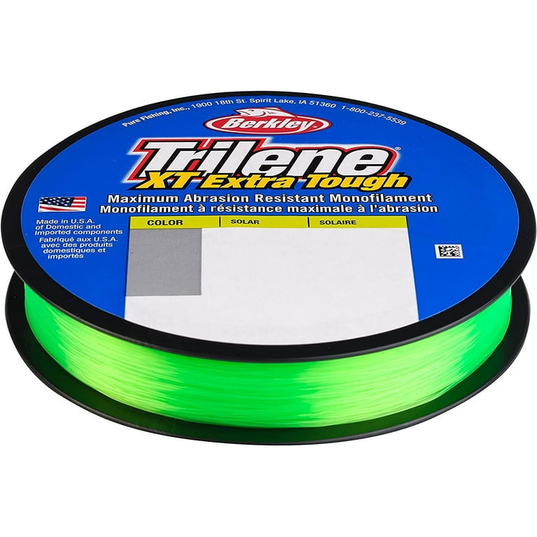 Berkley Trilene® XT®, Solar, 12lb | 5.4kg Monofilament Fishing Line