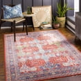 thumbnail image 3 of Mark&Day Washable Area Rugs, 9x12 Palos Hills Traditional Bright Red Area Rug (8'10" x 11'9"), 3 of 9