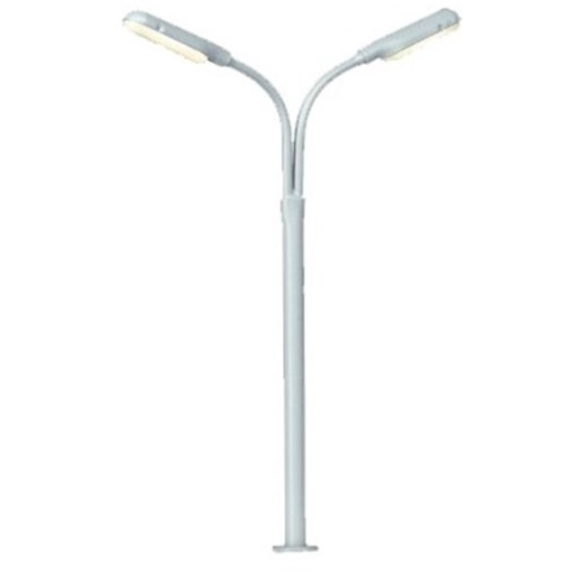 Marklin My World Lampe de Rue Double Courbée, 3 15/16 Pouces