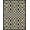 Black, Pattern 3, variant on ODIKA 4'x6' Machine Washable Non-Slip Area Rug, Art Garden Geometric Floral Composition High Traffic Rug, White, 218417