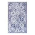 thumbnail image 2 of 5x8 Area Rug In Blue, Washable, Non-slip, Low-pile For Living Room, Bedroom, Kitchen, Look Simple And Stylish, 2 of 2