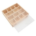 thumbnail image 2 of Mazer de Túnel de Hámster de Madera, Interactive Satisfy Instintos Juguete de Laberinto de Hámster Con Cubión Cubión de Vidrio para Pequeño Gerbil, 2 of 7