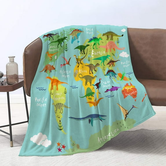 Unique Print Blanket Throw Comfortable Warm Velet Plush Fluffy Throw Blanket Perfect Gift for Couch Sofa or Bed 50"(Width) x 80"(Length)