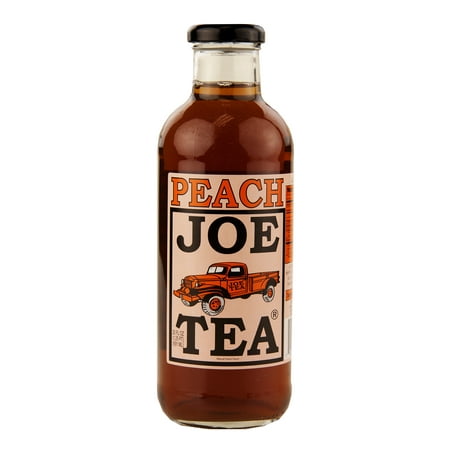 Joe Tea Peach Tea 20 oz. Bottle (12 Bottles)
