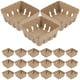 thumbnail image 1 of BRIGHTFUFU Cesta de bayas de papel de 50 piezas Bandeo de frutas para el hogar Cesta de fruta de bayas Canasta de pulpa de papel, 1 of 8