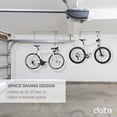 thumbnail image 5 of Delta Cycle El Greco Auto-Locking Ceiling Hoist Bicycle Storage Hooks, Black, 5 of 7