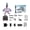Blue and white / Aerial Photography, variant on 2.4GHz RC F22 Fighter Jet 4CH Brushless Fixed Wing Airplane EPP Foam Aircraft With Dual Brushless Motors, LED Lights Aerobatic Flight For Outdoor, BM31- Camouflage Grey / Aerial Photography