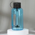 thumbnail image 4 of Narguile 1000ml Hookah de plástico Handheld Shisha Kettle Accesorio para fumar reutilizable (Azul), 4 of 6