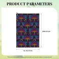 thumbnail image 4 of Vsdgher Indian Mandalas Dragonfly Print Golf Towel Golf Gift for Men and Women Golf Towel with Carabiner Clip to Quickly Remove Sand, Mud, Dirt and Sweat, 4 of 8