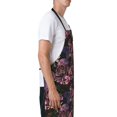 thumbnail image 3 of Bingfone Orchids Flowers Apron Gifts For Men, Women Professional Grade Chef Apron for Kitchen,BBQ & Grill, 3 of 8