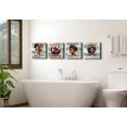 thumbnail image 6 of Canvas Wall Art Inspirational Quotes Pictures Teen Girls Room Decor African American Wall Art Rustic Motivational Signs Poster Prints for Bedroom Living Room Paintings Artwork Decoration 12x12, 6 of 6