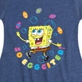 thumbnail image 3 of SpongeBob Squarepants - So Eggcited - Toddler And Youth Girls Fit And Flare Dress, 3 of 5