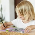 thumbnail image 6 of 4 Packs Diamond Art Kits for Kids,DIY Cartoon Animals Diamond Arts Mosaic Kits for Kids Beginner,5D Full Drill Painting Kits Ages 6-12 Kids' Mosaic Kits for Home Wall Decor 6X6 inch, 6 of 9