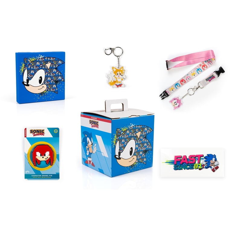 2 Coffrets Pin's Sonic 3 SEGA Collector 1993 - Avec Porte-clés - Rare