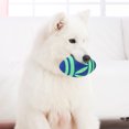 thumbnail image 3 of Juguetes De Fútbol Para Perros, Juguete Para Masticar, Pelota De Fuga De Comida Para Perros, Pelota De Juguete Para Perros Con Función De Fuga De Comida, Juguete Interactivo Para ZAQW Azul, 3 of 8