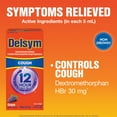 thumbnail image 6 of Delsym Adult 12 hour Cough Relief Medicine, Powerful Cough Relief for 12 Good Hours, Cough Suppressing Liquid, #1 Pharmacist Recommended, Grape Flavor, 5 Fl Oz, 6 of 14